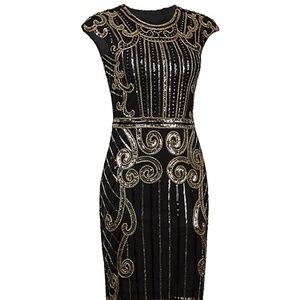 1920's Vintage Inspired Flapper Dress